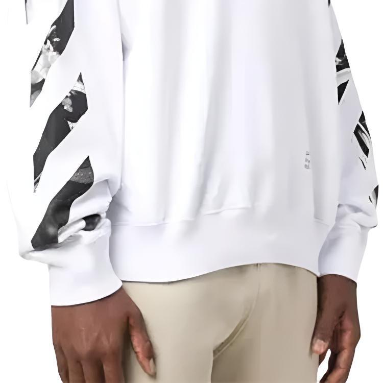 OFF WHITE FW21 Sweatshirt Men's White OMBA054F21FLE0110110