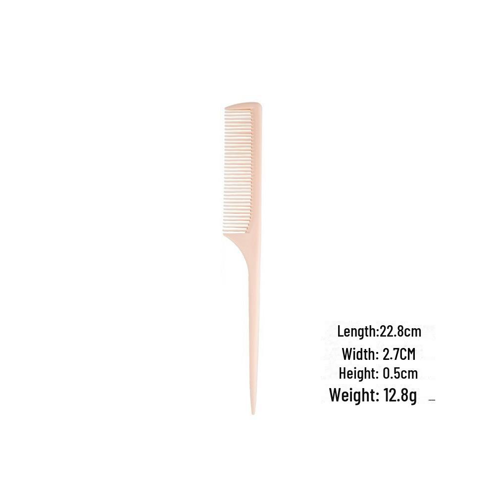 Girls' Pointed Tail Comb with Fine Teeth for Hairdressing, Styling, and Braiding