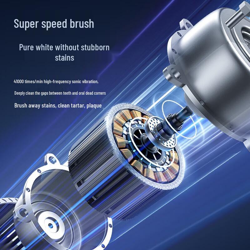 KOOKZZ Couple Sonic Electric Toothbrush Set CN plug (adapter included)