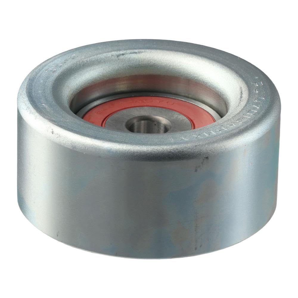 Qicarkey Drive Belt Idler Silver Red Metal Car Replacement Fits Toyota and Tacoma Pulley, Accessory, 16604-31010, 4Runner, Camry,