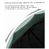 UV automatic black rubber sunshade, dual-purpose sun and rain protection, UV resistant folding sunshade