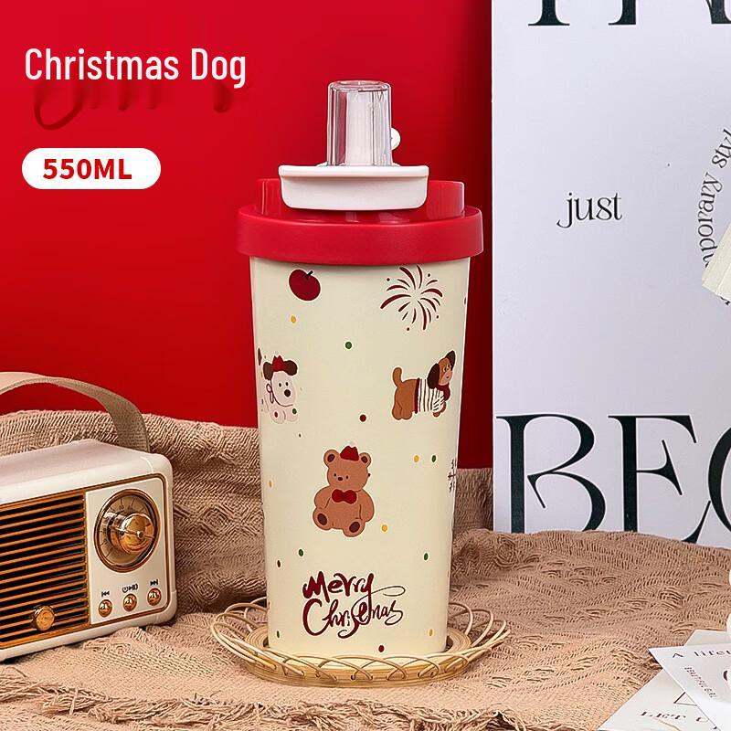 Shangqi Portable Insulated Dual-Drink Flask