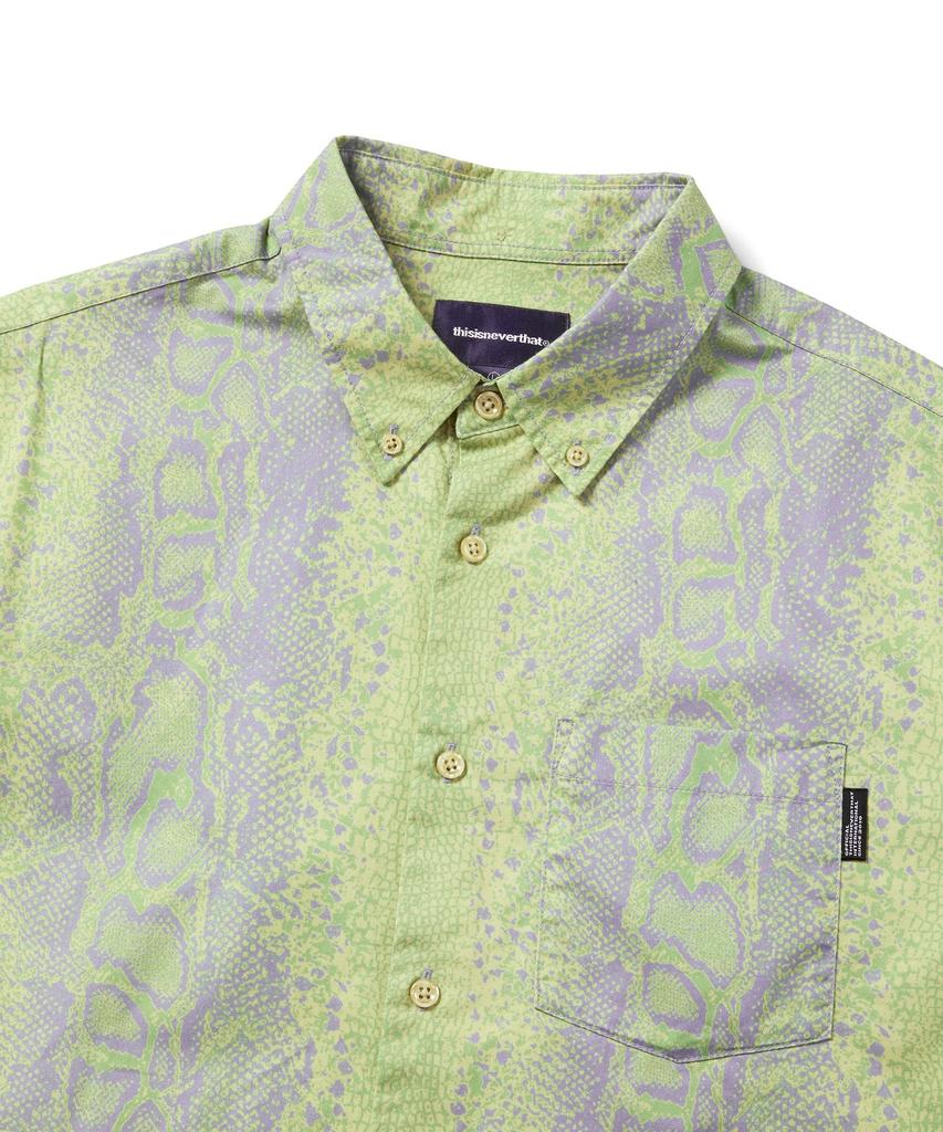 THISISNEVERTHAT Python S/S Shirt Light Green