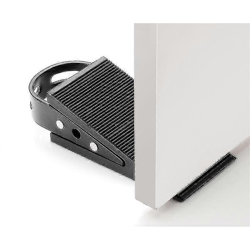 Two-pack Stainless Steel Door Stop, Crash Door Stopper, Windproof Door Stopper, Zinc Alloy Rubber Door Stopper, Gold
