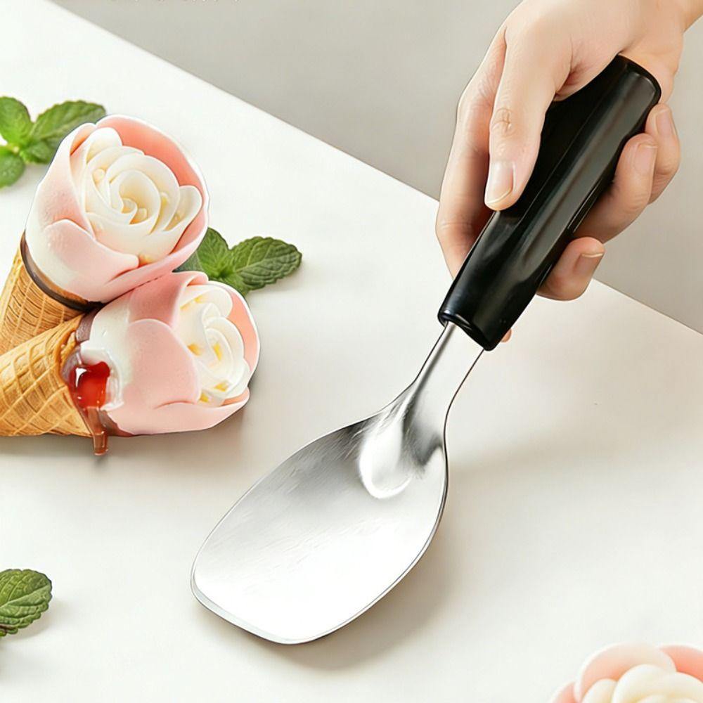 Non-Slip Handle Ice Cream Spade Heavy Duty Frozen Desserts Scoop Premium Gelato Spade  Restaurant