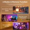 RGB Touch Bedside Lamp Rechargeable – 16 Colors Dimmable LED Night Light for Kids Bedroom Portable Desk Table Lamp Birthday Gi