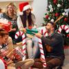 1-10PCS 35 Inch Inflatable Christmas Candy Cane for Christmas Decorations, Outdoor Holiday Decorations Christmas New Year Gifts