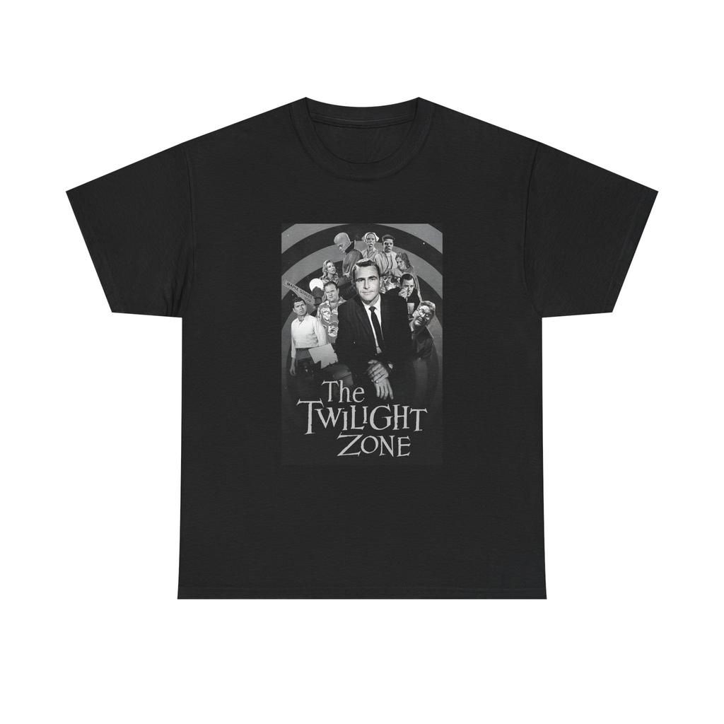 The Twilight Zone T-Shirt Vintage TV-Serie Retro Unisex Schwer Baumwolle T-Shirt