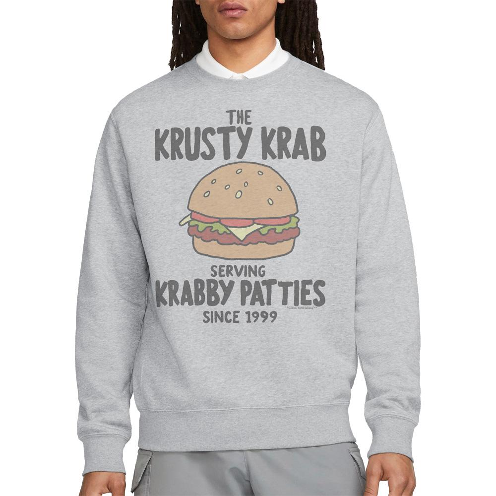 SpongeBob SquarePants Unisex Adult Krabby Patties Sweatshirt