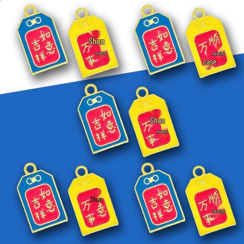 Antiker Vergoldeter Ruyi Tropfenperlen Anhänger: Bestseller, Hohe Farbbeständigkeit für DIY-Accessoires, Symbol für Glück