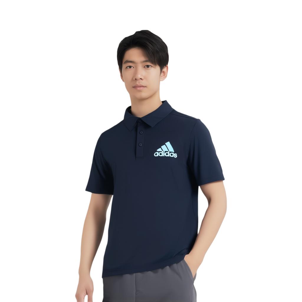 Adidas Quick-Dry Sports Fashion Short Sleeve Polo Shirt Men Tops GM3596