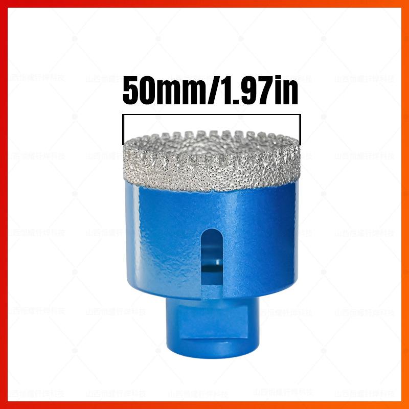 M14 Brazed Diamond Sand Saw Tooth Hole Saw for Tile Marble Vitrified Brick