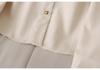 2026 Spring Plus Size Women's Long Sleeve Lapel Cardigan - Simple and Elegant Top