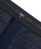 Musinsa Standard Lightweight Tapered Hidden Banding Crop Slacks [Deep Blue]