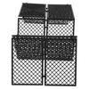 Alasum Protective Netting Building Block Accessories, Detachable Plastic Fence for Dioramas, Miniature Fences, DIY Building Toys, 9.4 X 6.2 X 0.3cm,