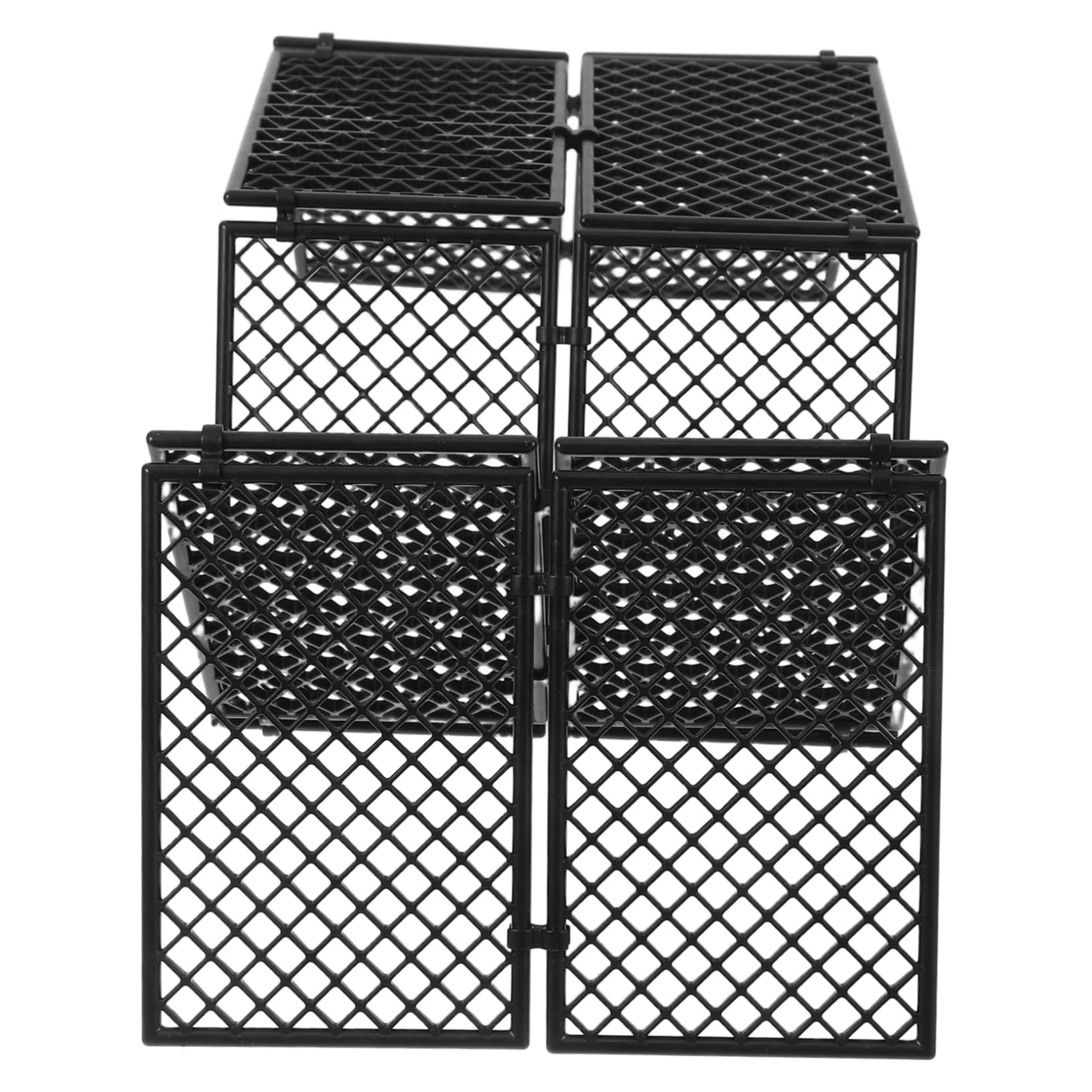

Alasum Protective Netting Building Block Accessories, Detachable Plastic Fence for Dioramas, Miniature Fences, DIY Building Toys, 9.4 x 6.2 x 0.3cm,