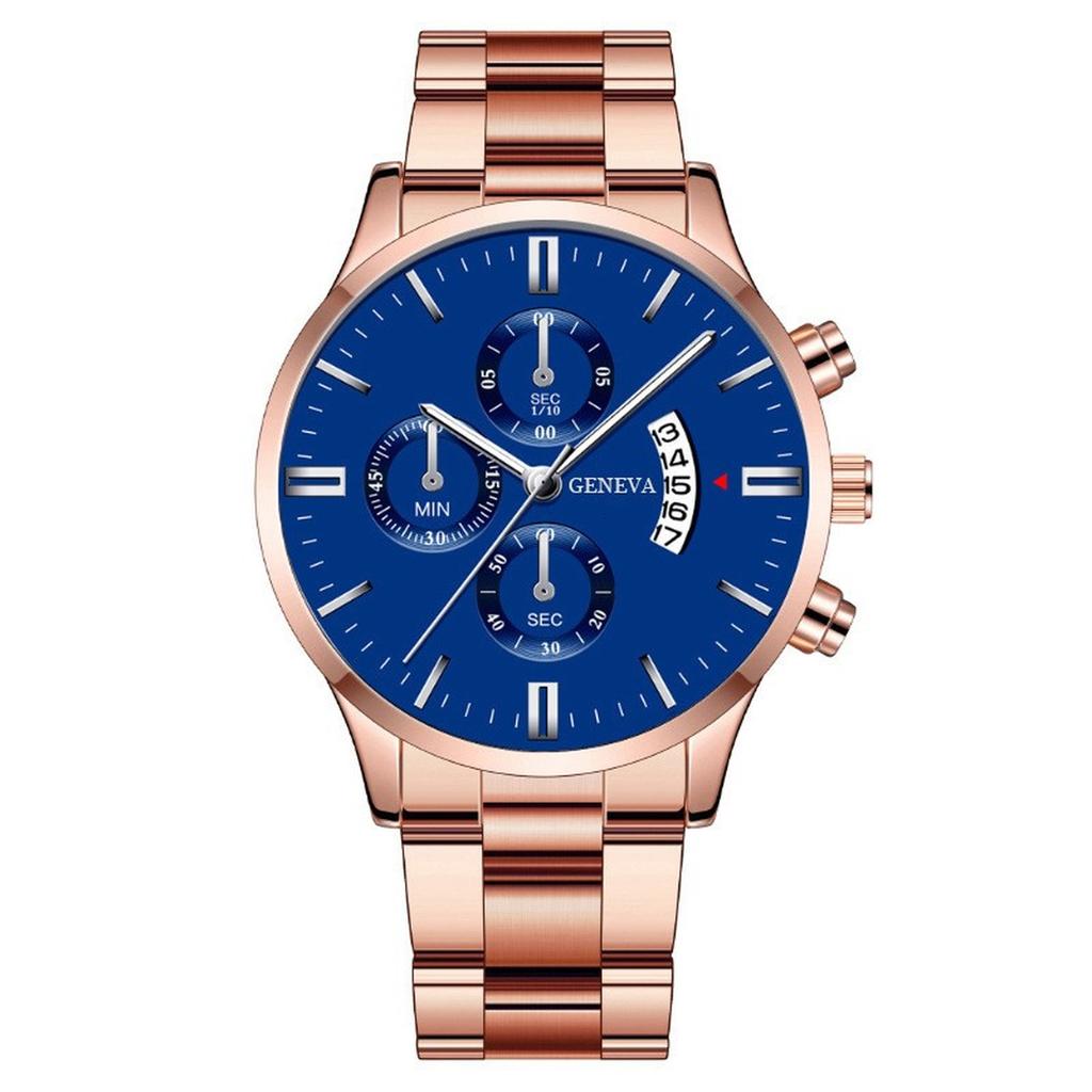 Mens Leather Business Fashion Watch Strap Watch For Gift Giving