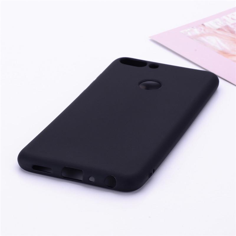 Huawei P Smart Case TPU Soft Silicone Candy Color Back Cover Phone Case For Huawei P Smart 2018 FIG-LX1 PSmart Case