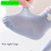 Pack of 4 Pair Breathable Cotton Baby Socks for 0-5 Years Nonslip Design Calf Length Socks for Sensitive Skin