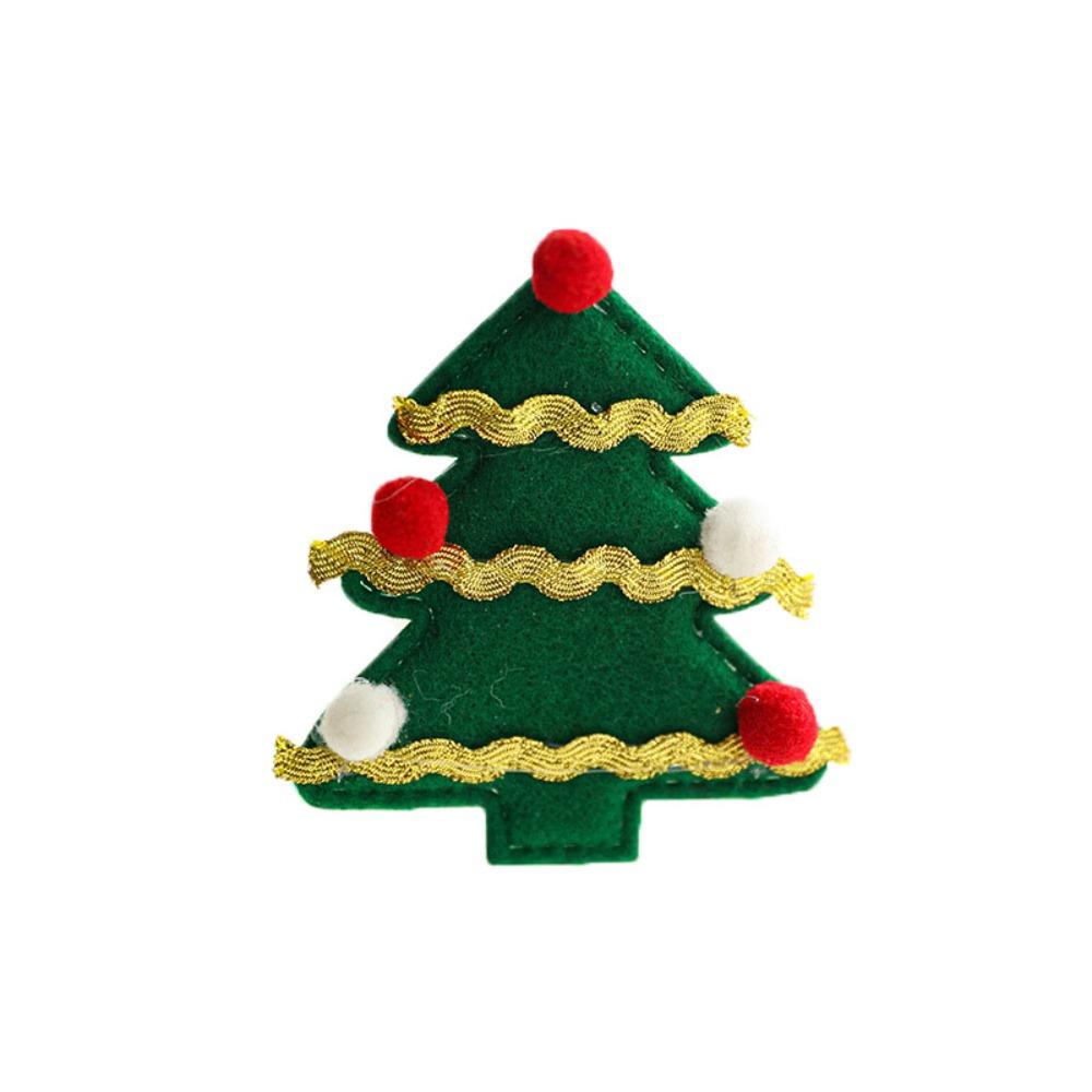 Artificial Flower Felt Christmas Tree Pendant Puppy Christmas Tree Decorations  New Year