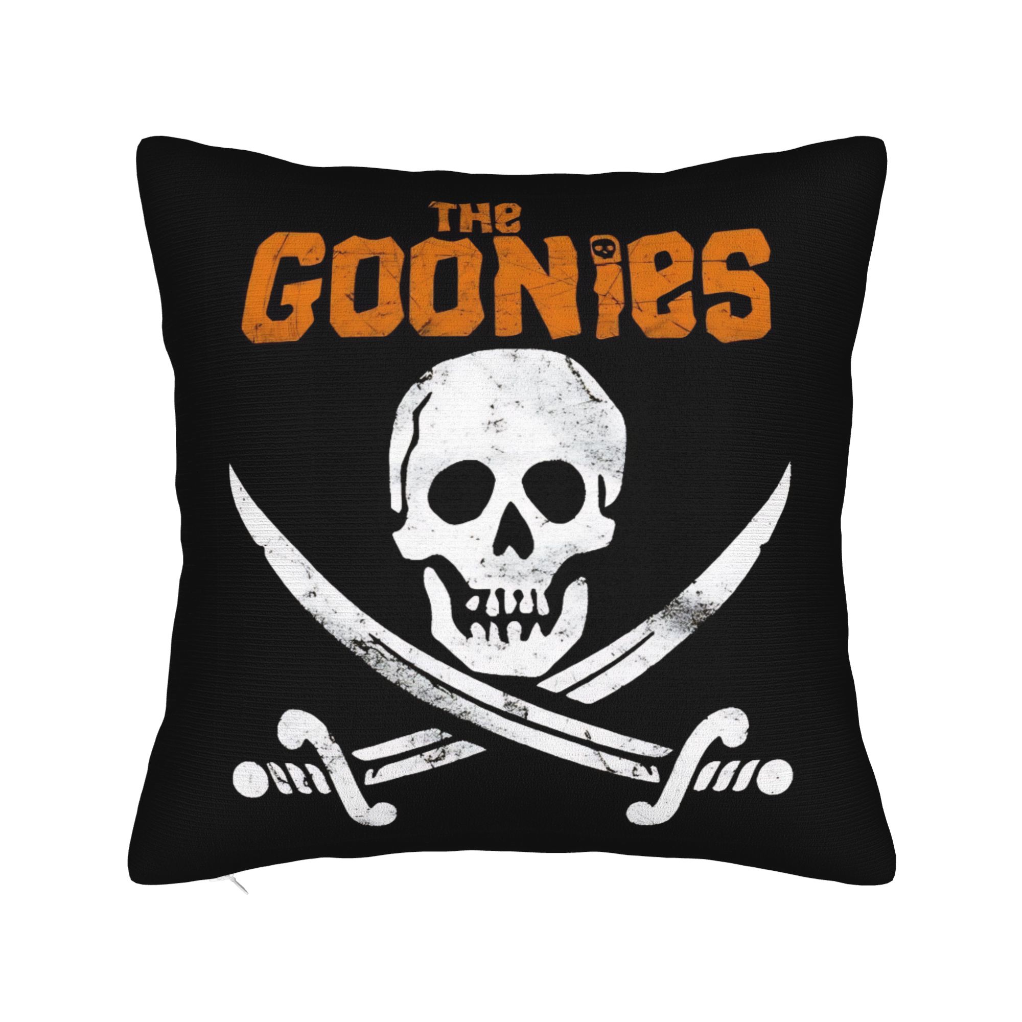 The Goonies Never Say Die  Pillow Case  Cute Funny Pillow Cover Soft Pillowcases For Sofa Bedroom Home Decor 12x12Inch