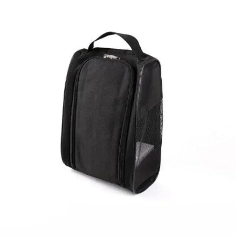 Tragbare Aufbewahrungstasche Netzatmungsaktivität Fußballschuhtasche, Golf Fußball Basketballschuhtasche für Männer Frauen