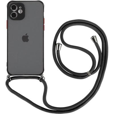 Protective Case - PROSHOP - for iPhone 12 - Rigid Matte - Shockproof - Drawstring
