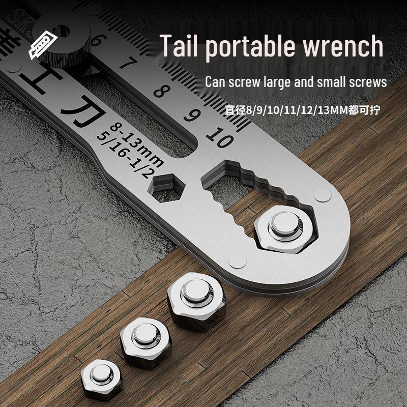 Multi-Purpose Utility Knife & Self-Tightening Wrench - Durable, Labor-Saving Professional Tool