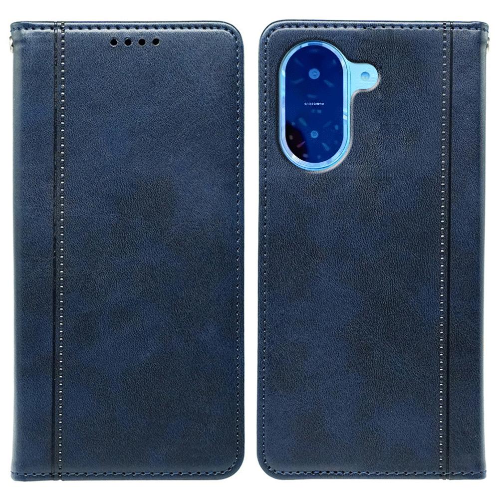 Für Xiaomi Redmi A5 4G (171,7 mm)/Poco C71 4G Hülle Verdeckter Magnetverschluss Kalbleder Textur Handyhülle