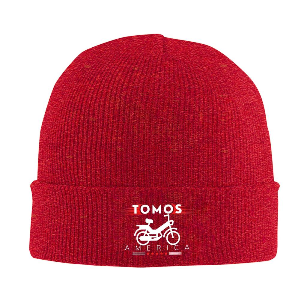 Tomos american, Tomos moped Warm Knitted Cap Winter Knit Bonnet Hat Skullies Beanies Hip Hop Caps for Unisex