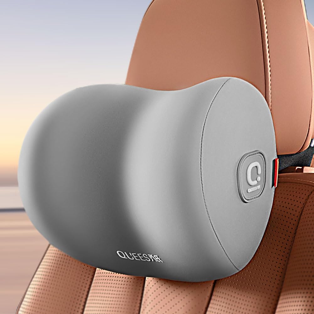 

для подголовника автомобиля подушка для шеи с цервикальной пеной с памятью Легкая Идеально подходит для длительных поездок на автомобиле, в офисе и дома [Новинка 2025] Поддержка, Интерьер, Дышащая,