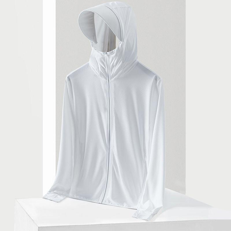 Herren Sommerjacke mit UV-Schutz aus Eis-Seide 2026: Leichter, atmungsaktiver Sonnenschutz für das Angeln im Freien