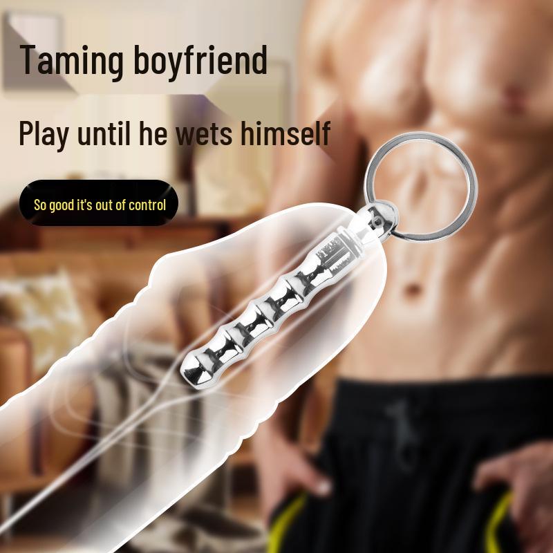 Hollow Metal Urethral Dilator Sound for Men - Erotic SM Toy