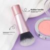Single Mini RT Blush Makeup Brush Loose Powder Brush Soft Bristles Setting Evenly Suitable for Beginners