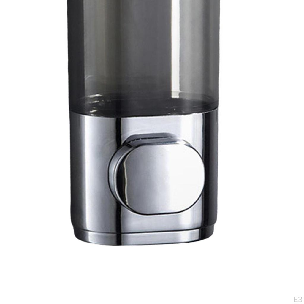 Mount Manual Liquid Soap Dispenser Large Capacity Bath Shower Dispenser, Refillable, Reusable