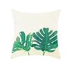 Tropical Pillow Cover Polyester Printed Leaf Cushion Case Sofa Home Decor xcm Bedroom Living Room Throw Pillowcase Gift