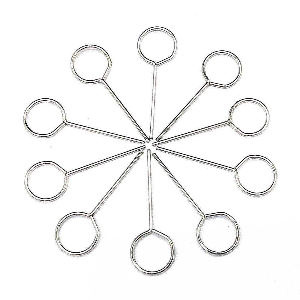 100Pcs Portable SIM Card Tray Ejector Pin Anti-Lost Ejecting Removal Needle  Phone Key Tool