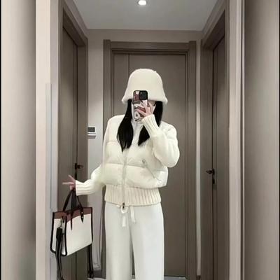 Winter Thickened Jacket Women's Loose Warm Bread Style Stand Collar Elegant Fashion Outerwear Clothing