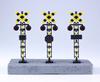 PLUM Railroad Crossing Scale Molding Plastic Kit MS055 1/80 Two-Color
