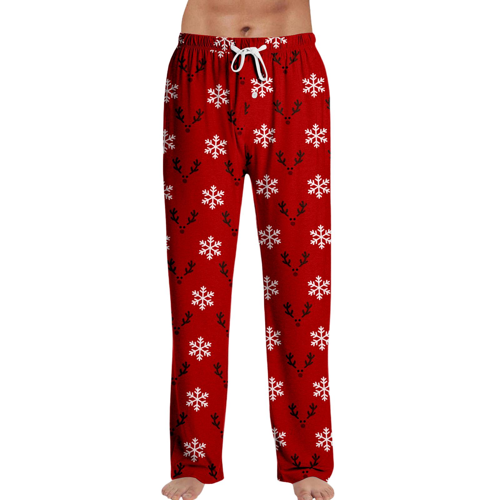 

Полосатые пижамные брюки Домашняя одежда Повседневные Брюки на кулиске с эластичной талией Удобные Прямые Штаны для йоги Свободные XXL красный