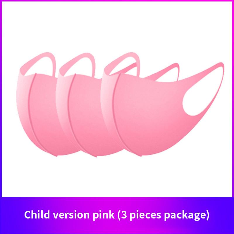 3pcs 3D Ultra-thin Breathable Dustproof Mouth Mask Anti-Dust Haze Flu Allergy Protection Face Masks