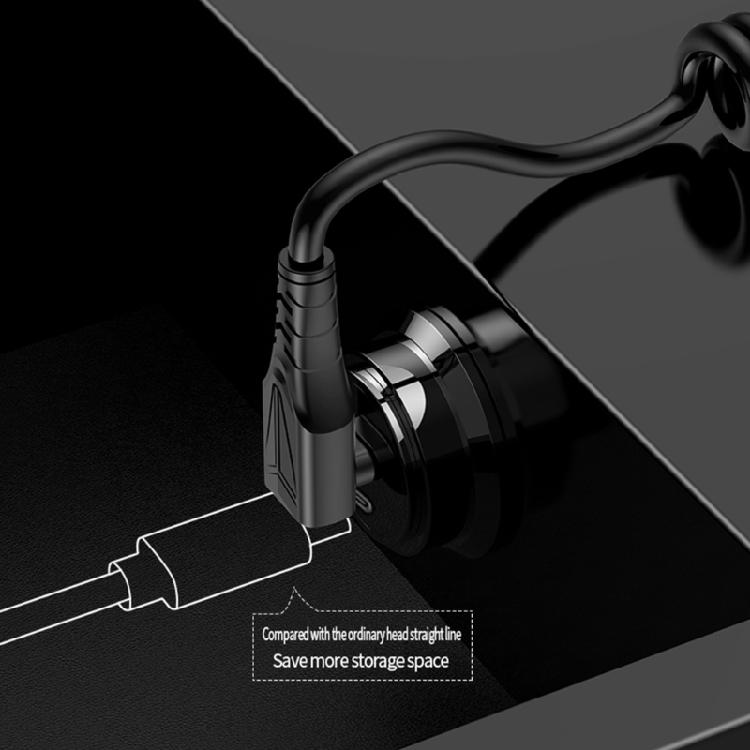Coiled USB C To USB C Cable Flexible Length PD60W Fast Charging Data Transfer For Phone Tablets Power Cord Data Line