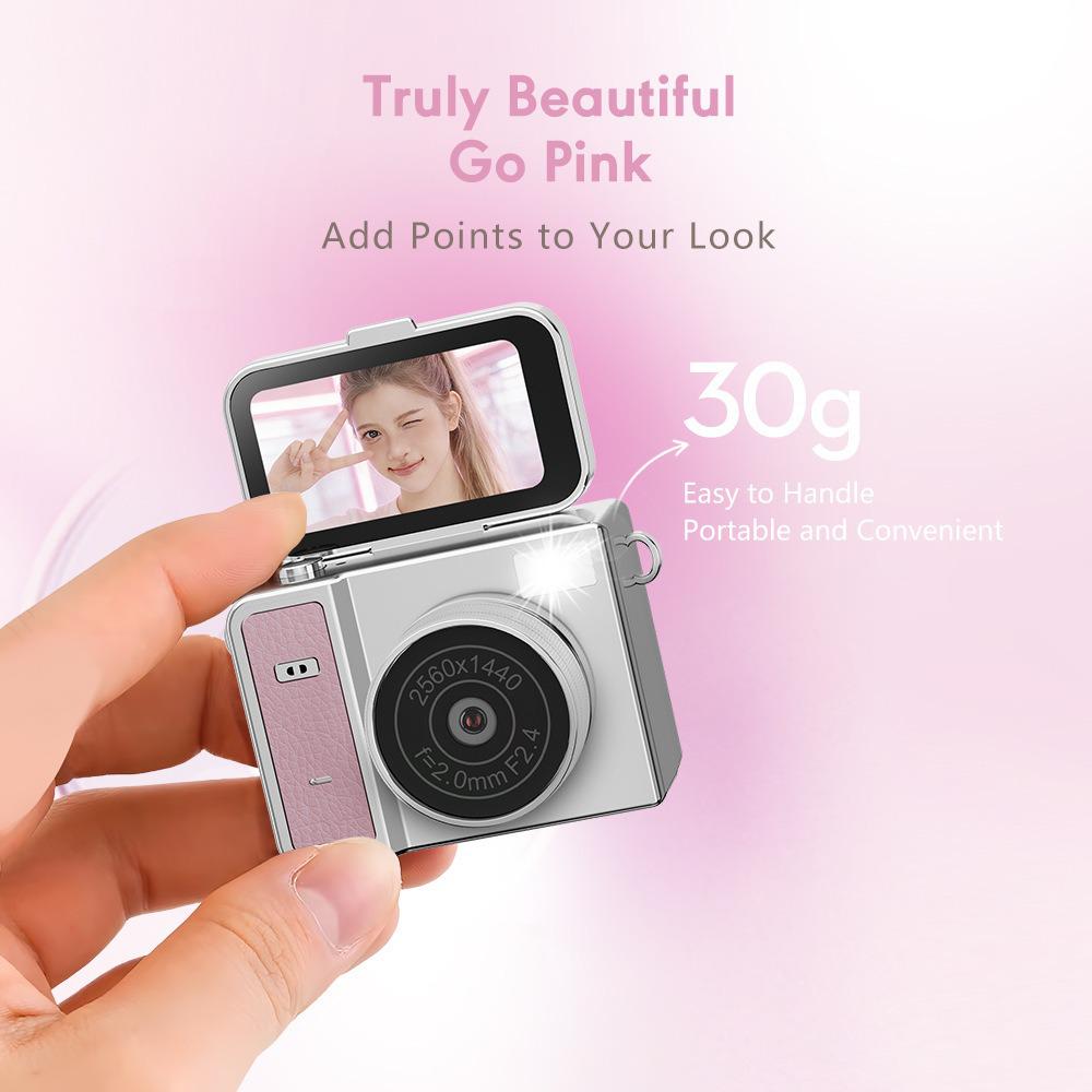 Retro Mini HD Camera for Students - Portable, Trendy, and Ideal for Parties and Travel