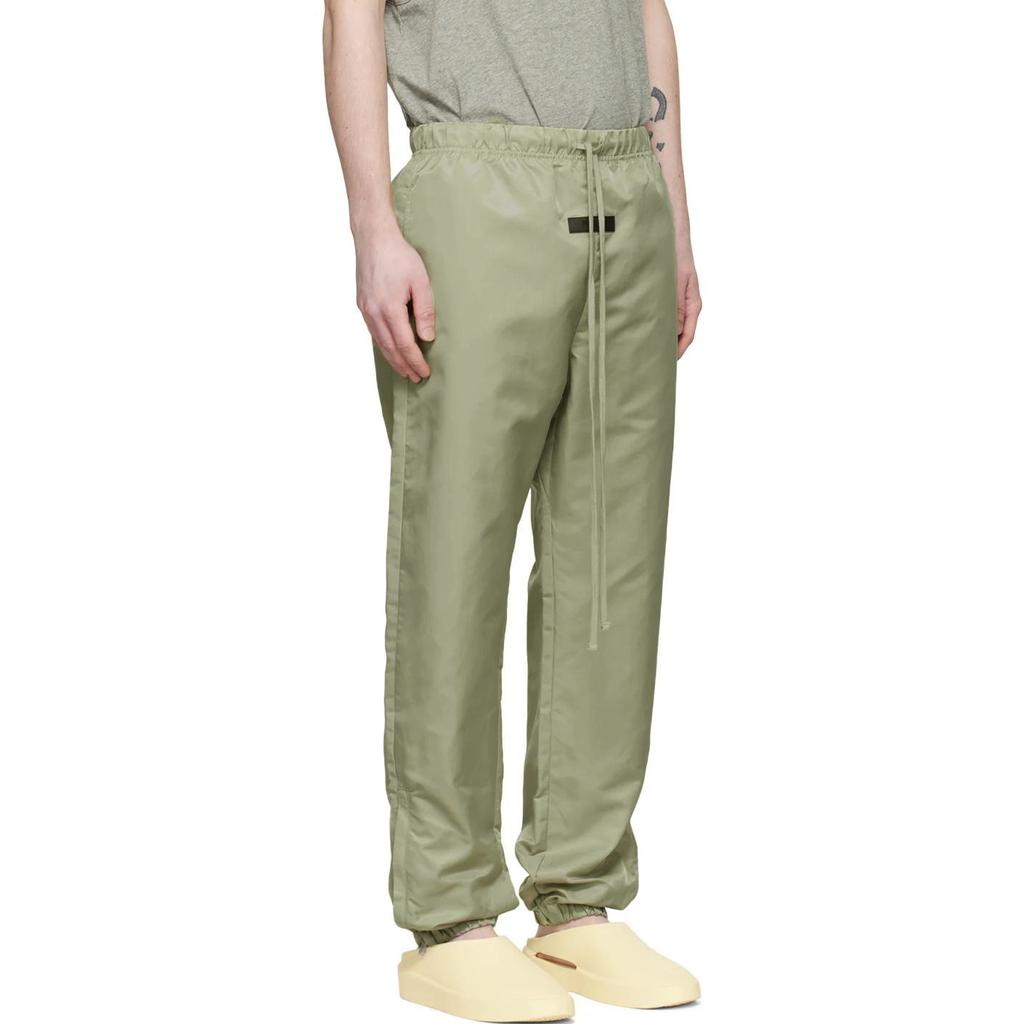 Fear of God Essentials SS22 Green Nylon Track PanK Seafoam Men's FOG-SS22-752