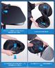LANGBEAN Toyota 40 Series Exclusive Improved UV Foldable Sunshade for Front Interior Easy Storage Pouch Included Alphard/Vellfire Sunshade, Design,