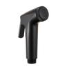 Chrome ABS Shower High Pressure Jet Cold Hot Hand Portable Black Shattaf Bidet Spray for Toilet
