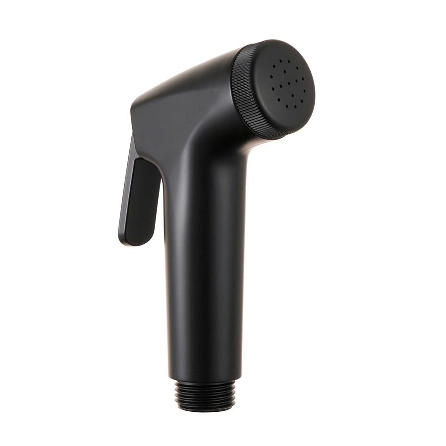 Chrome ABS Shower High Pressure Jet Cold Hot Hand Portable Black Shattaf Bidet Spray for Toilet