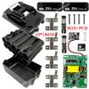 BL1860 Li-ion Battery Storage Box Plastic Case PCBA BMS for Makita 18V BL1830 10*18650 Battery Charging Protection Circuit Board
