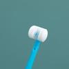 Age 2-12 Silicone Brush Oral Care Brush Three Sided Toothbrush Children's Toothbrush Tooth Brush