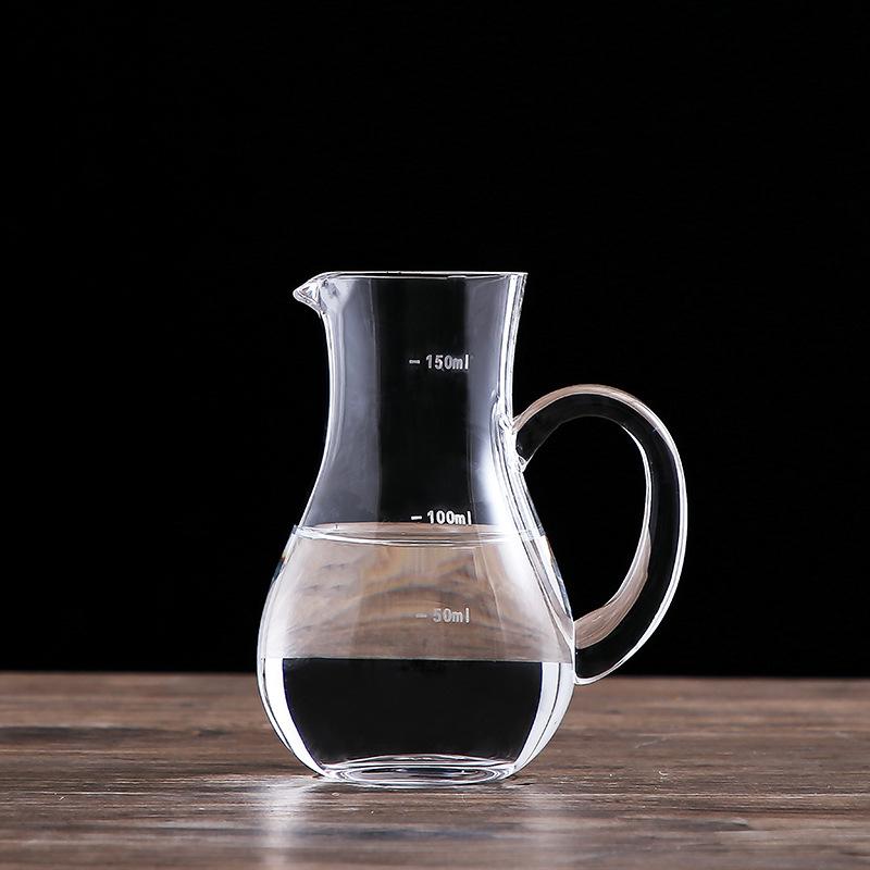 100Ml/150Ml Wine Dispenser Glass Decanter Classic Measure Jug High End Foreign Wine Pot Luxury Glass Kettle Kitchen Accessories